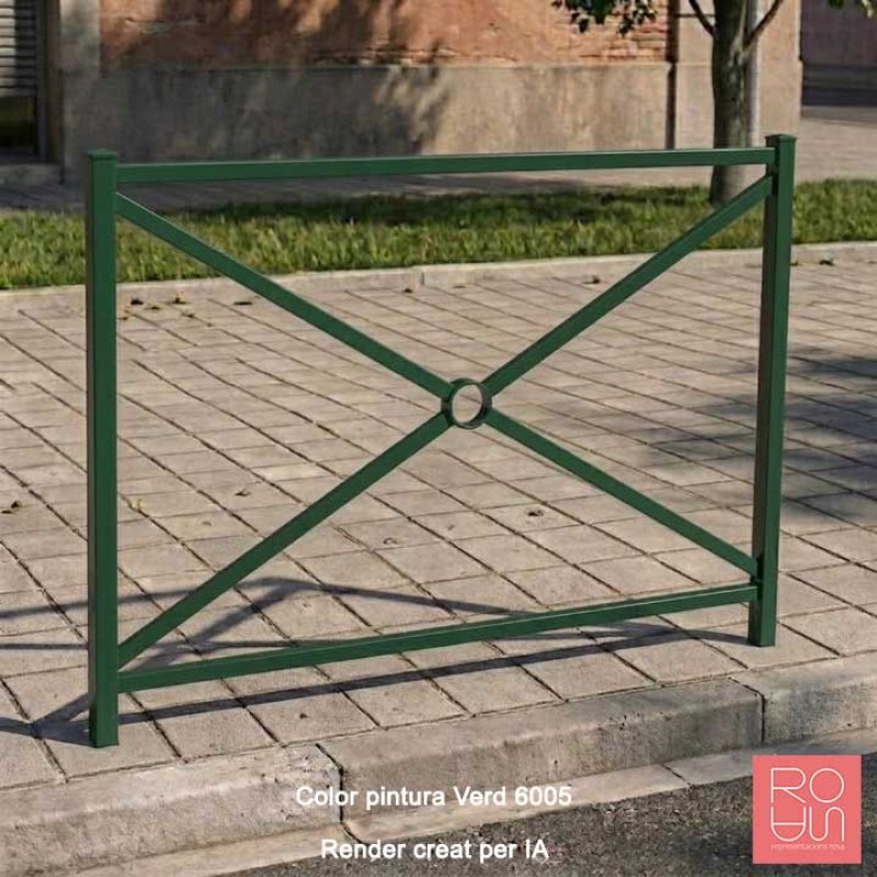 Barana urbana model Orléans sense reixa